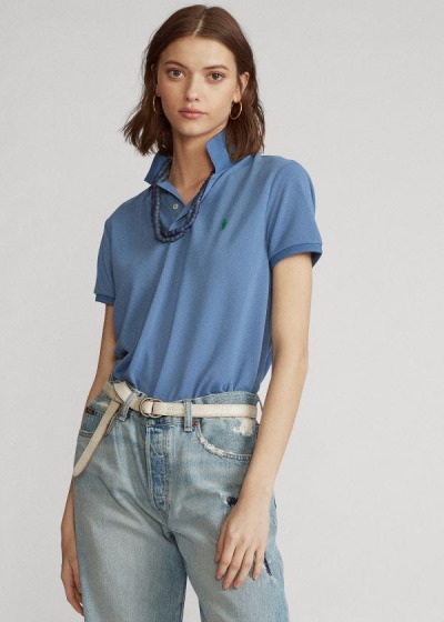 Polos Polo Ralph Lauren Mujer Azules - The Earth - QSTFX8531